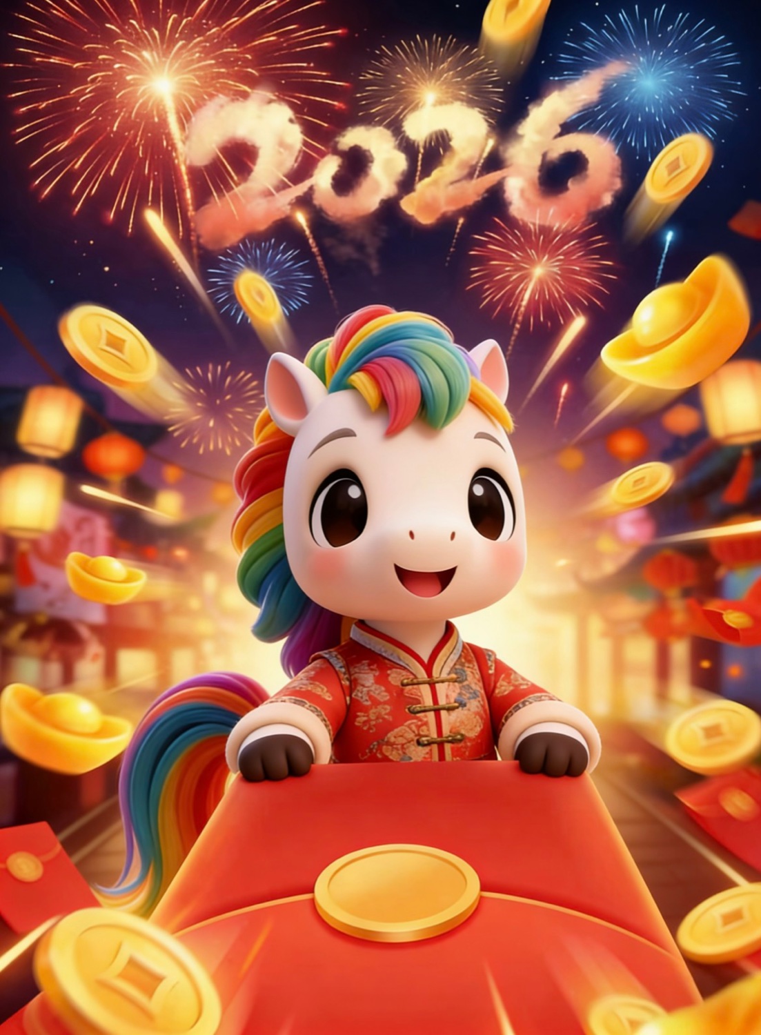 小马红包封面设计稿