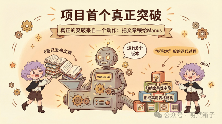 从6篇真实推文中归纳字段的过程